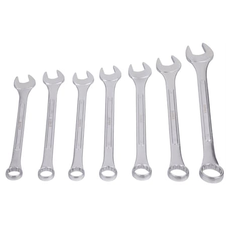 Sunex 7 Piece Metric Raised Panel Jumbo Combination Wrench 9707MA